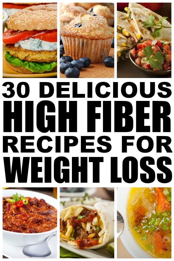 We all know high fiber foods are fabulous for constipation, but not every knows they are good for weight loss as well, and that's why we've gathered together this list of 20 delicious and healthy snacks and meals for weight loss! These recipes are easy to make and will leave your belly feeling full longer so you can put an end to mindless eating and combat your sugar addiction once and for all!